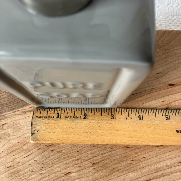 Grey Ceramics Retro Soap Dispenser Soap Bottle Lotion Bottle with Pump, Used - Picture 8 of 9